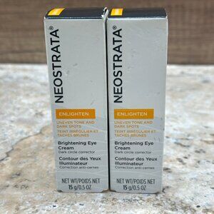 2X Neostrata Enlighten Brightening Eye Cream 0.5oz - Dark Circle Corrector NIB
